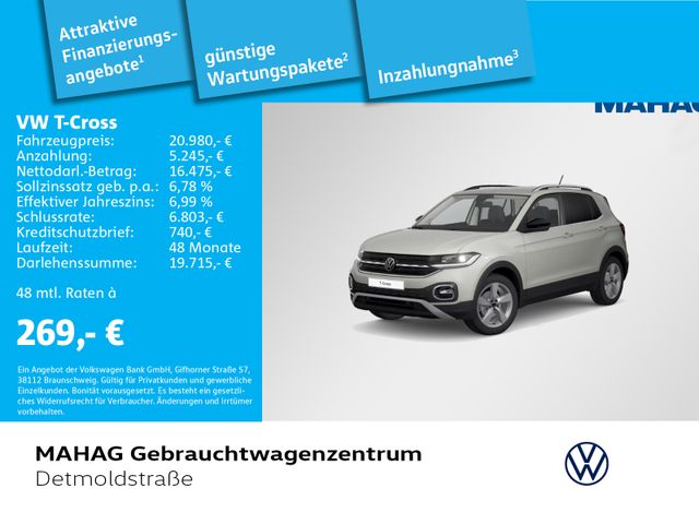 Volkswagen T-Cross 1.0 TSI Style Navi LED Kamera LaneAssist