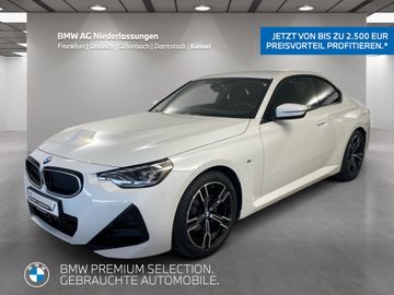 BMW Leasingangebot: BMW 220i Coupé M Sport Navi AHK Kamera HiFi LED