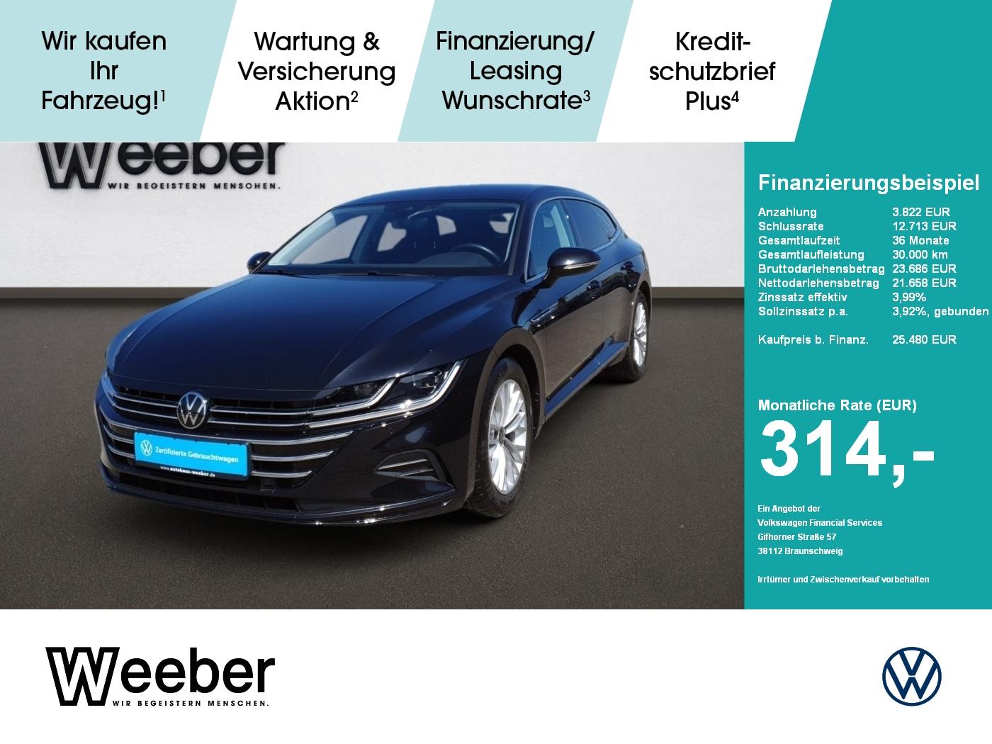 Volkswagen Arteon Shooting Brake *AHK*NAVI*LED*PDC*APP CONN