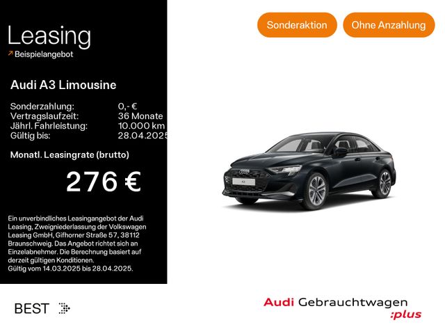 Audi A3 Limousine 35 TFSI advanced*LED*VIRTUAL*NAVI-P