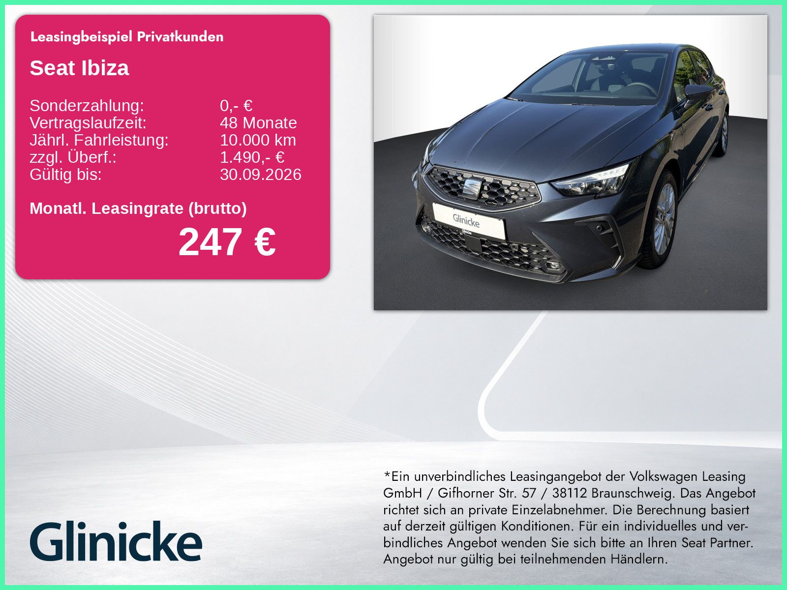 Seat Ibiza Style 1.0 TSI DSG, RFK, NAVI