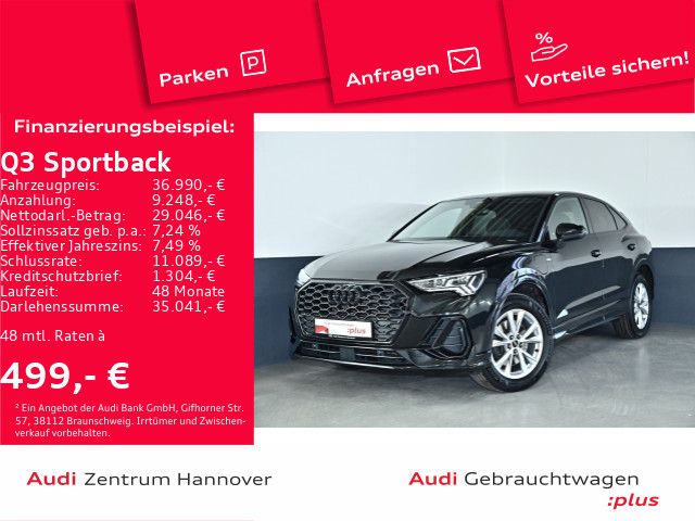 Audi Q3 Sportback S line 45 TFSIe Matrix Leder virtua