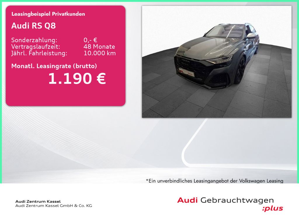 Audi RS Q8 4.0 TFSI qu. Matrix B&O Pano HuD AHK 360°