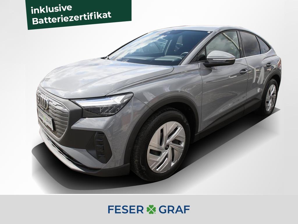 Audi Q4 e-tron Sportback 40 AHK HuD Navi RüKa Wärmep.