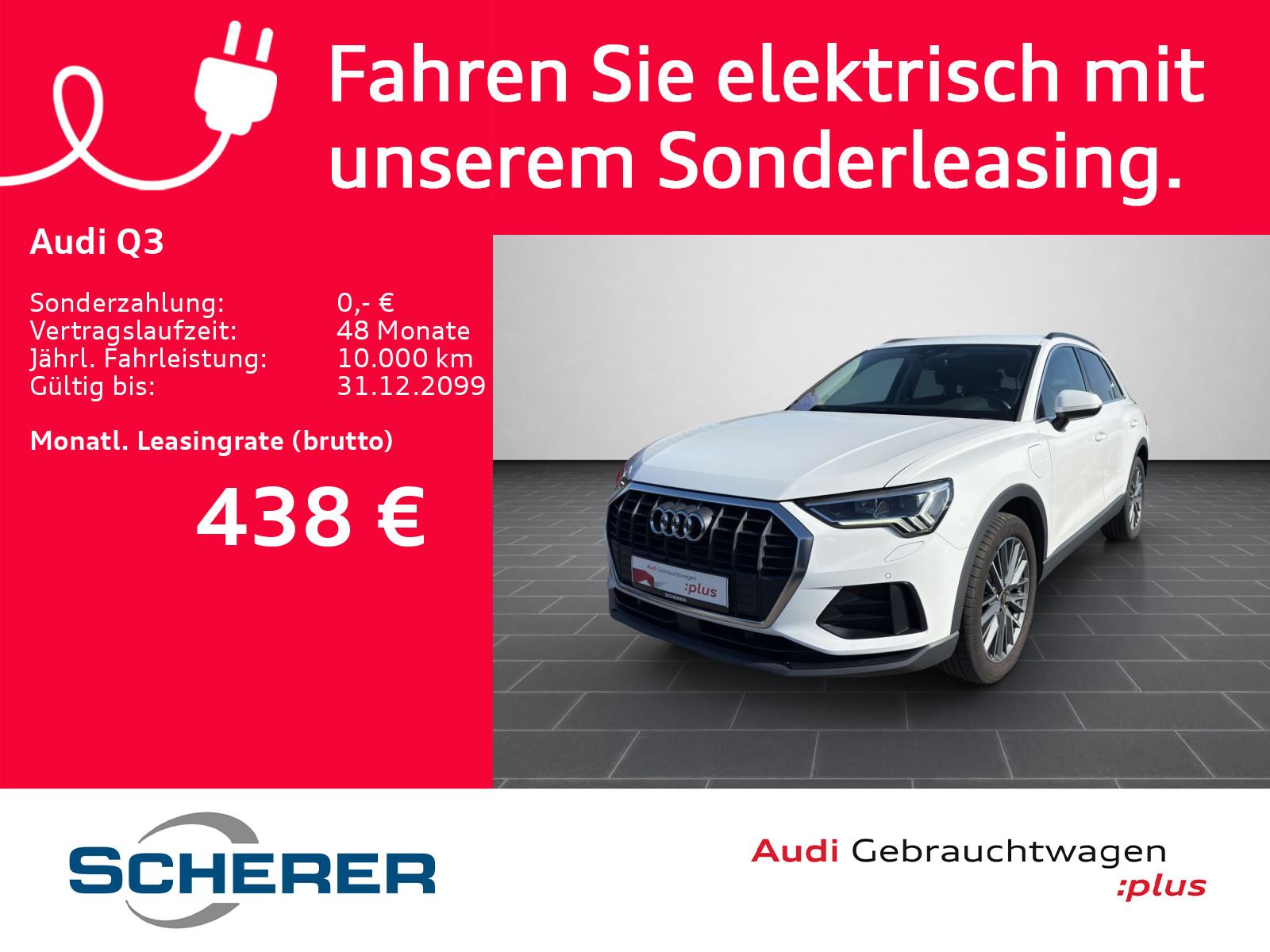 Audi Q3 45 TFSIe S tronic NAVI EPH+ SHZ