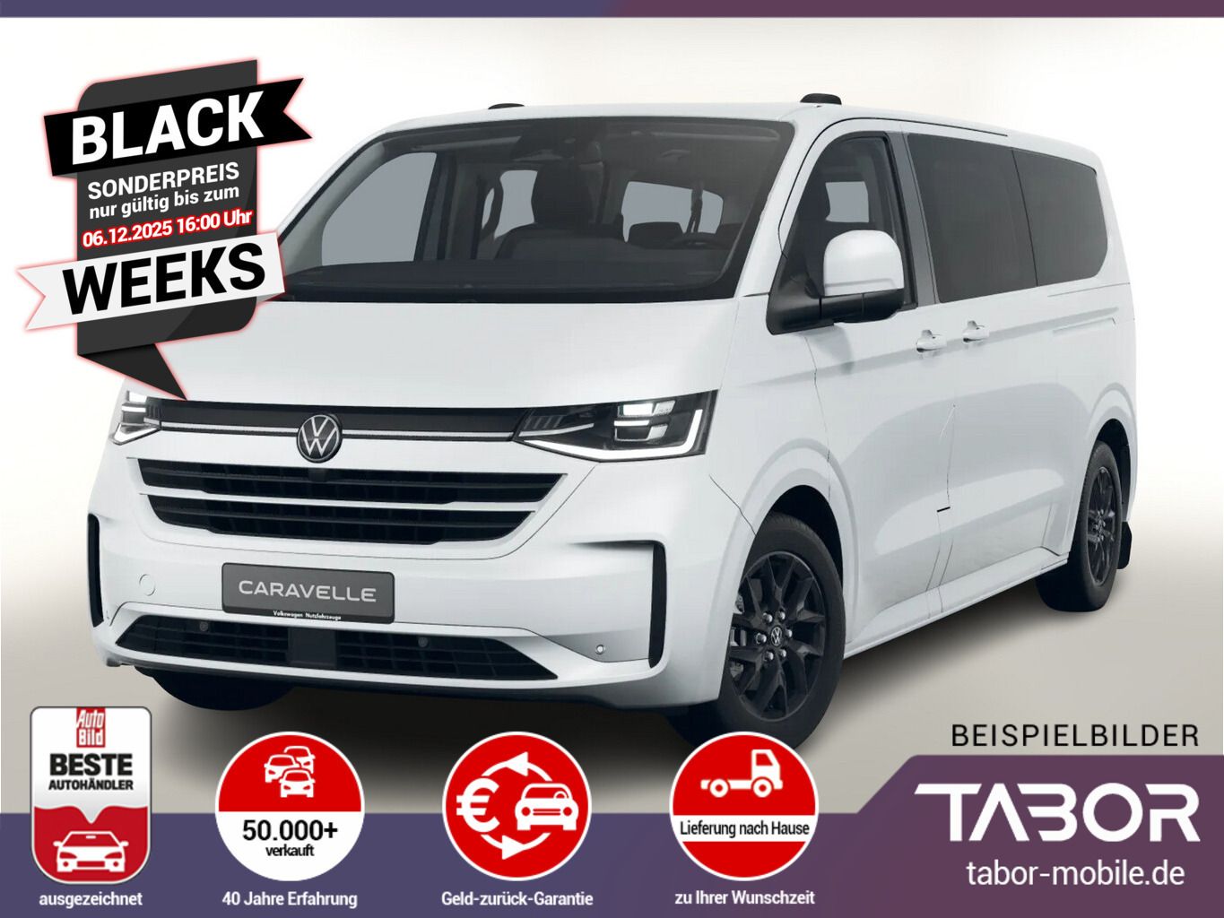 Volkswagen T7 Caravelle 2.0 TDI 150 Aut Style L2 Matrix Nav