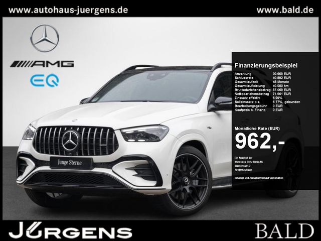 Mercedes-Benz GLE 53 AMG 4M+ ILS/Pano/AHK/Burm/360/HUD/Memo/22