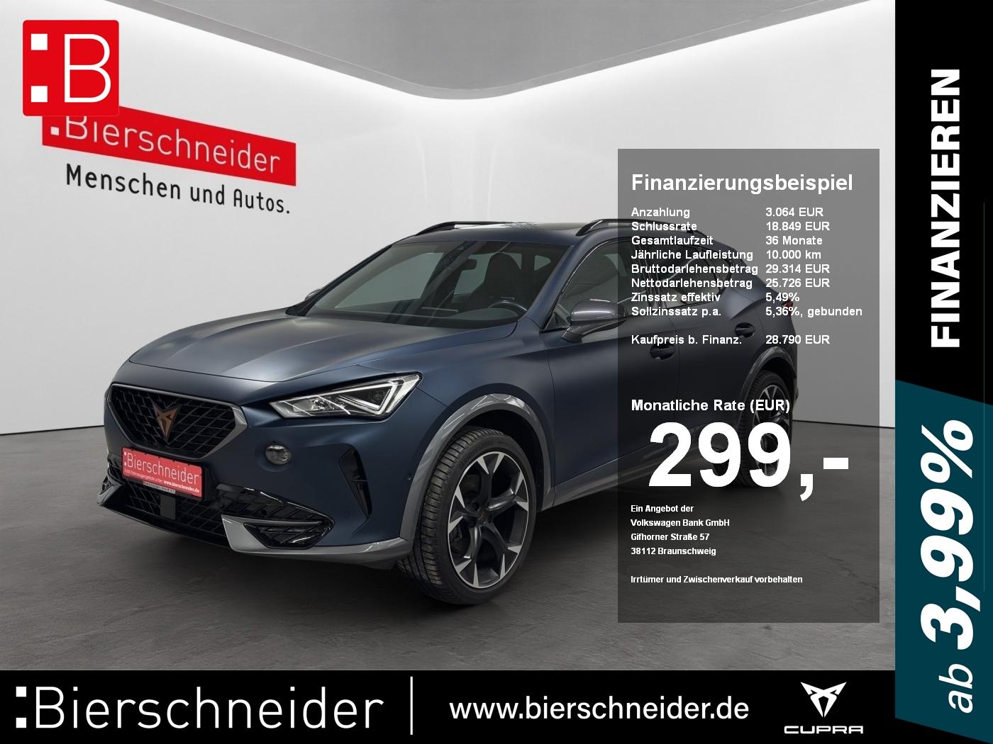 Cupra Formentor 2.0 TDI DSG 4Drive MATT+AHK+PANORAMA+1