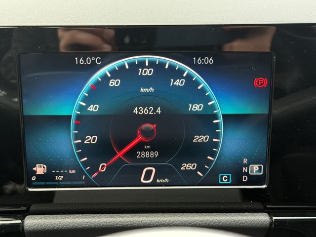 B 180 -Klasse Digitales Cockpit Soundsystem Klim