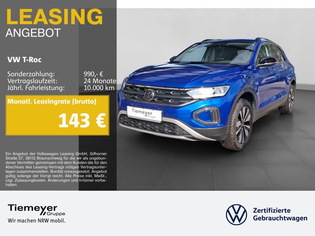 T-Roc 1.0 TSI GOAL NAVI SITZHZG LED ALU
