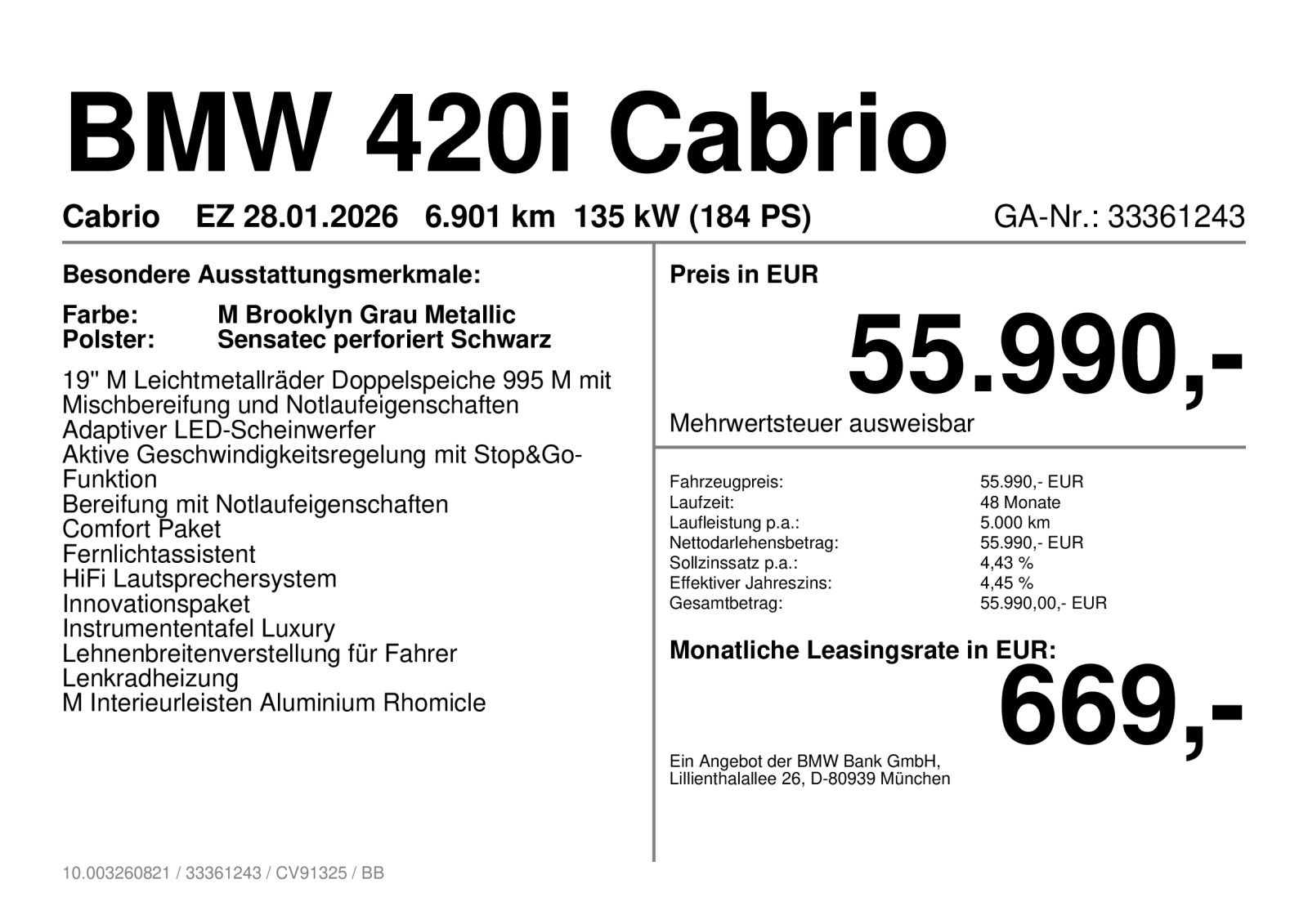 BMW 420 - Bild 5