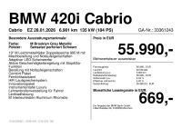 BMW 420 - Vorschau Bild 5