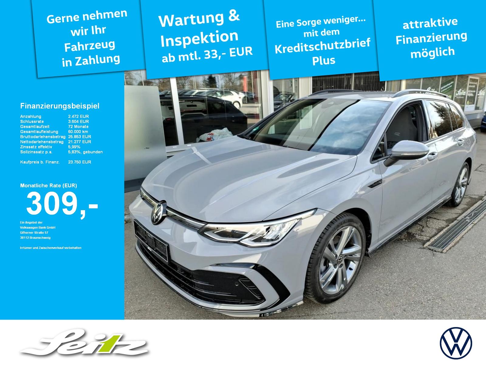Volkswagen Golf VIII Variant 1.5 TSI R-Line *LED*PDC*STANDH