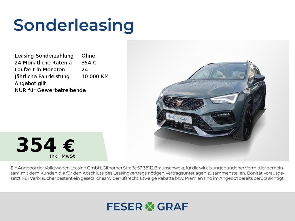 Cupra Ateca VZ 2.0 TSI Tribe Edition 4D DSG 360° Pano