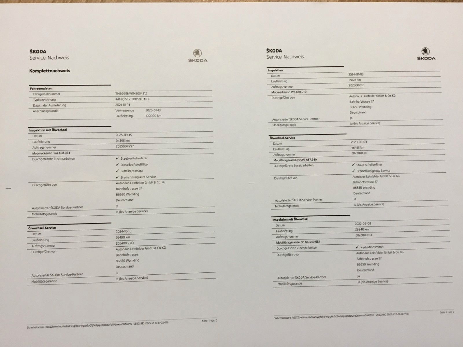 Fahrzeugabbildung SKODA Kamiq 1.6 TDI Style+AHK+LED+Kamera+Navi