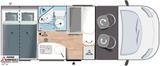 Chausson S-Teilintegrierte S514 First Line 170PS  - Chausson Festbett Diesel Teilintegrierter