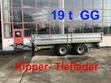 Möslein  neuer 19 t Tandemkipper- Tieflader - Tandemkipper