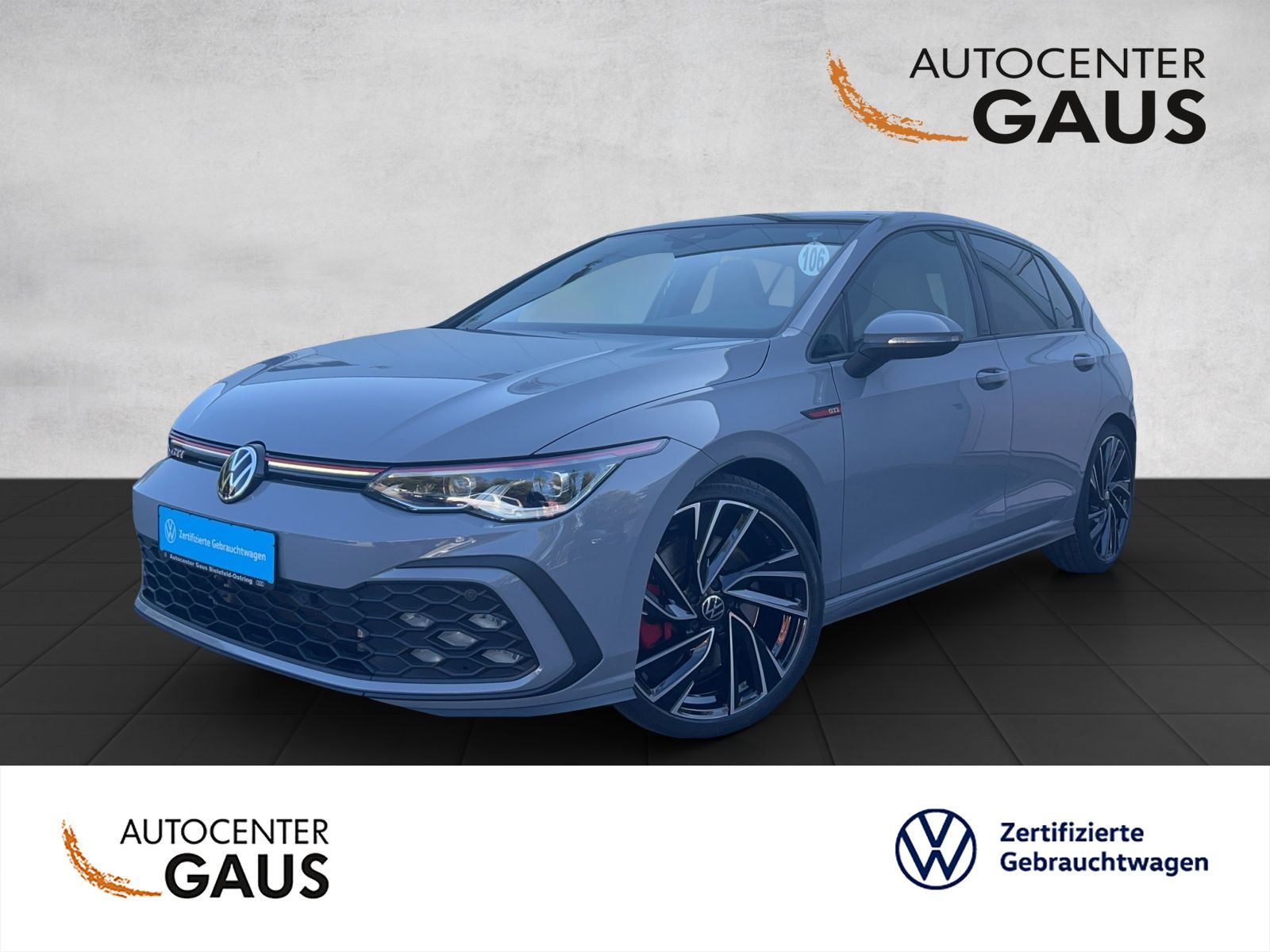 Golf VIII GTI 2.0 TSI DSG Pano*Navi*ACC*Leder