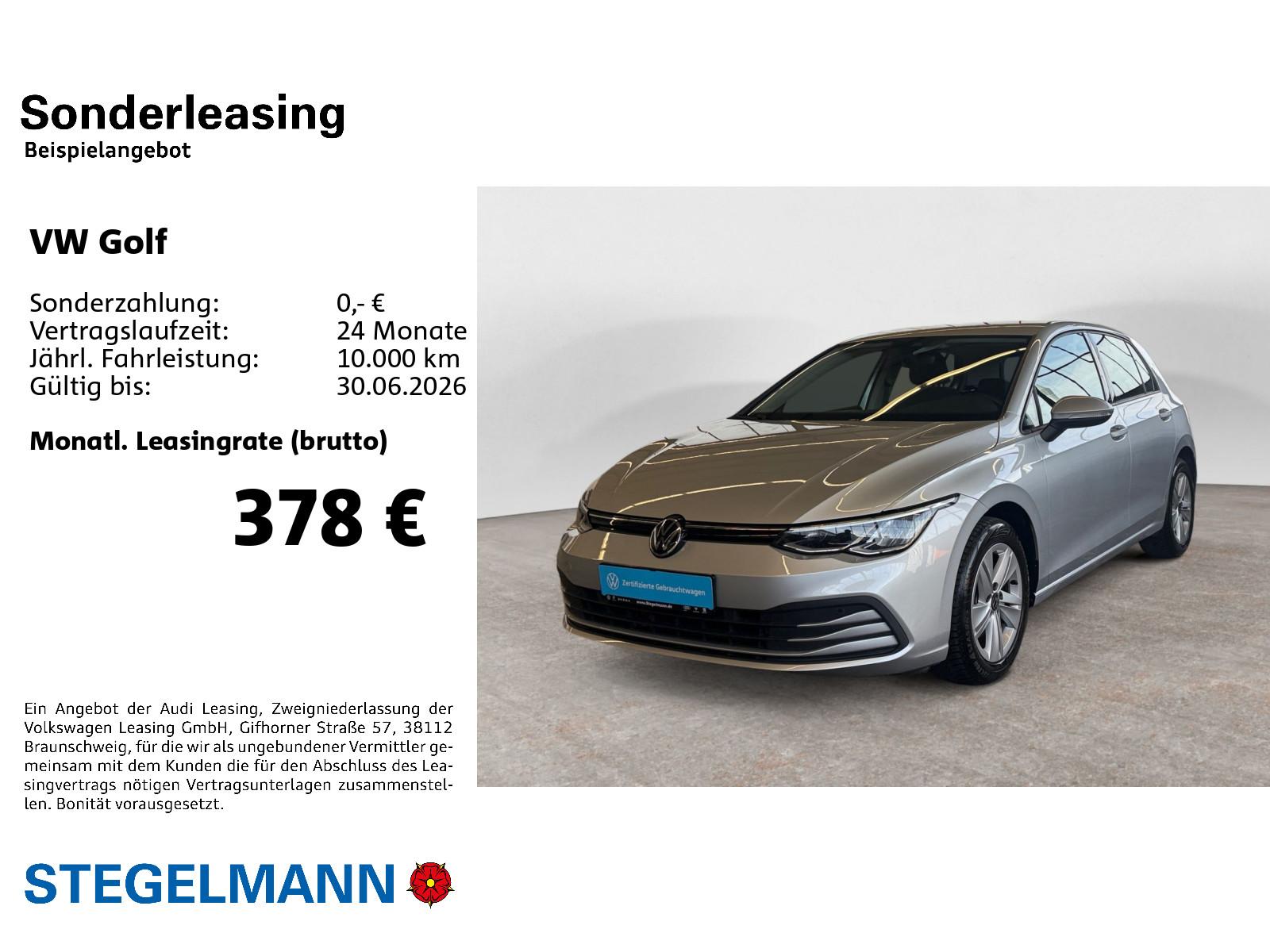 Volkswagen Golf VIII 1.5 TSI Life *LED*App-Connect*PDC*
