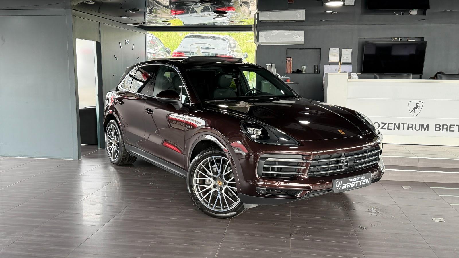 Porsche Cayenne E-Hybrid Pano*ACC*Sport-Chrono*Luft*Kame