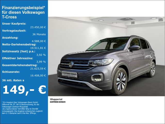 Volkswagen T-Cross 1.0 TSI Move NAVI AHK KAMERA SHZ PDC LM 