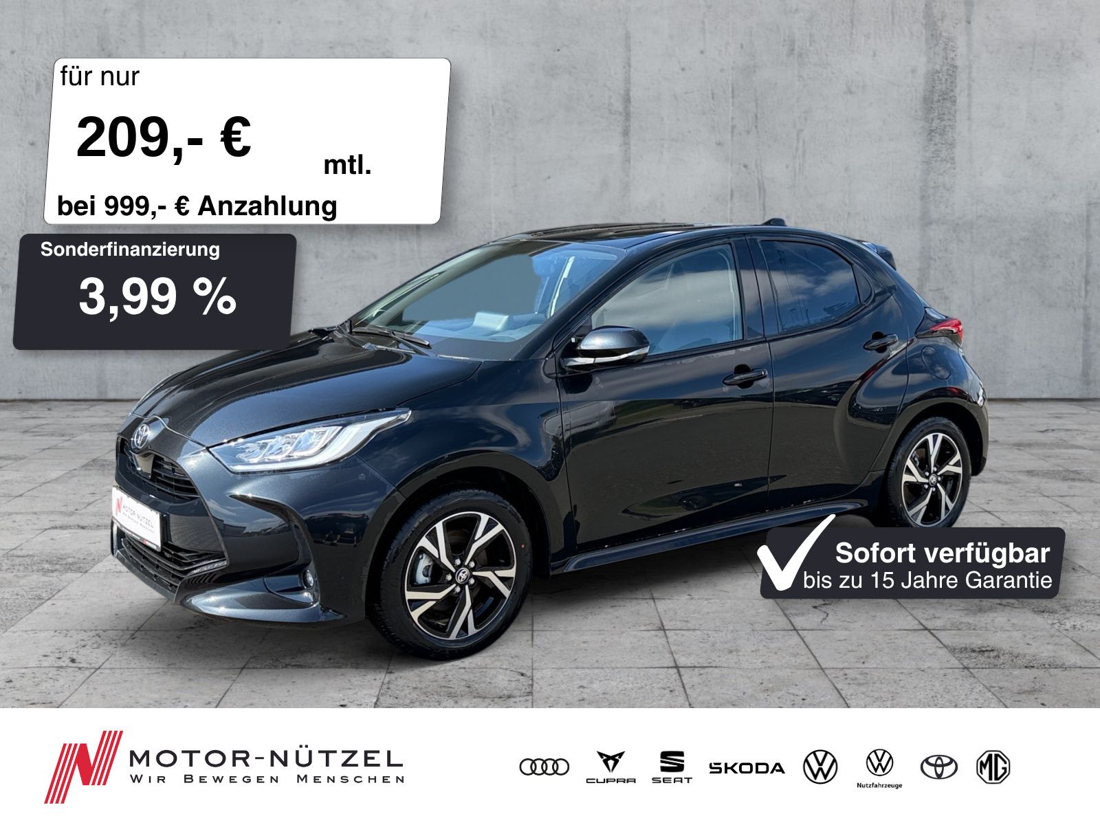 Toyota Yaris 1.5 Hybrid Teamplayer LED+APP+ACC+SHZ+RFK