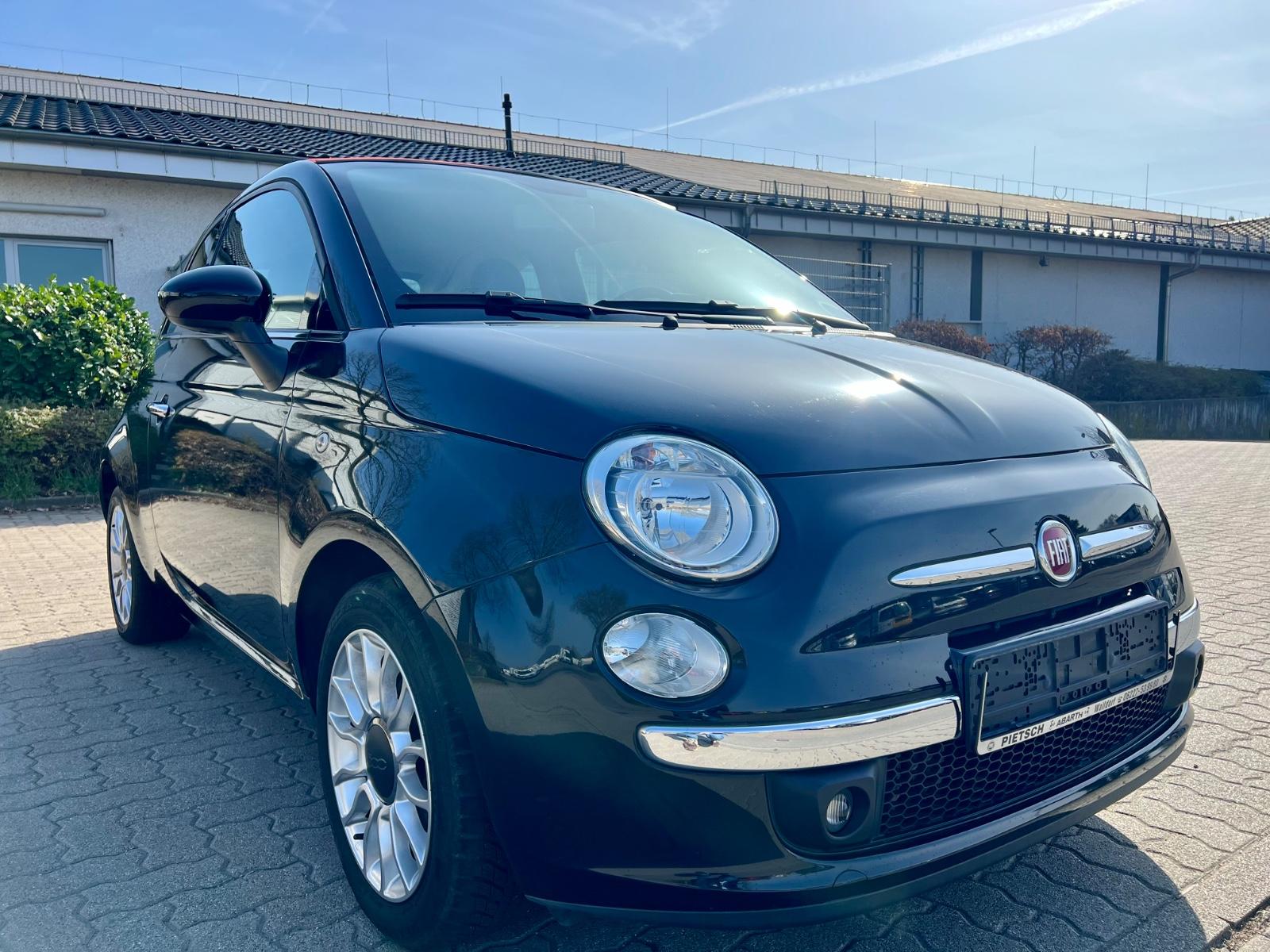 Fiat 500 C Lounge*CABRIO*86-PS*ROTES-VERDECK*HU-NEU !