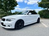 BMW  BM118i  Cabrio | TÜV 06/2028) | STEUERKETTE Neu - BMW 1er Reihe: Weiß, Cabrio
