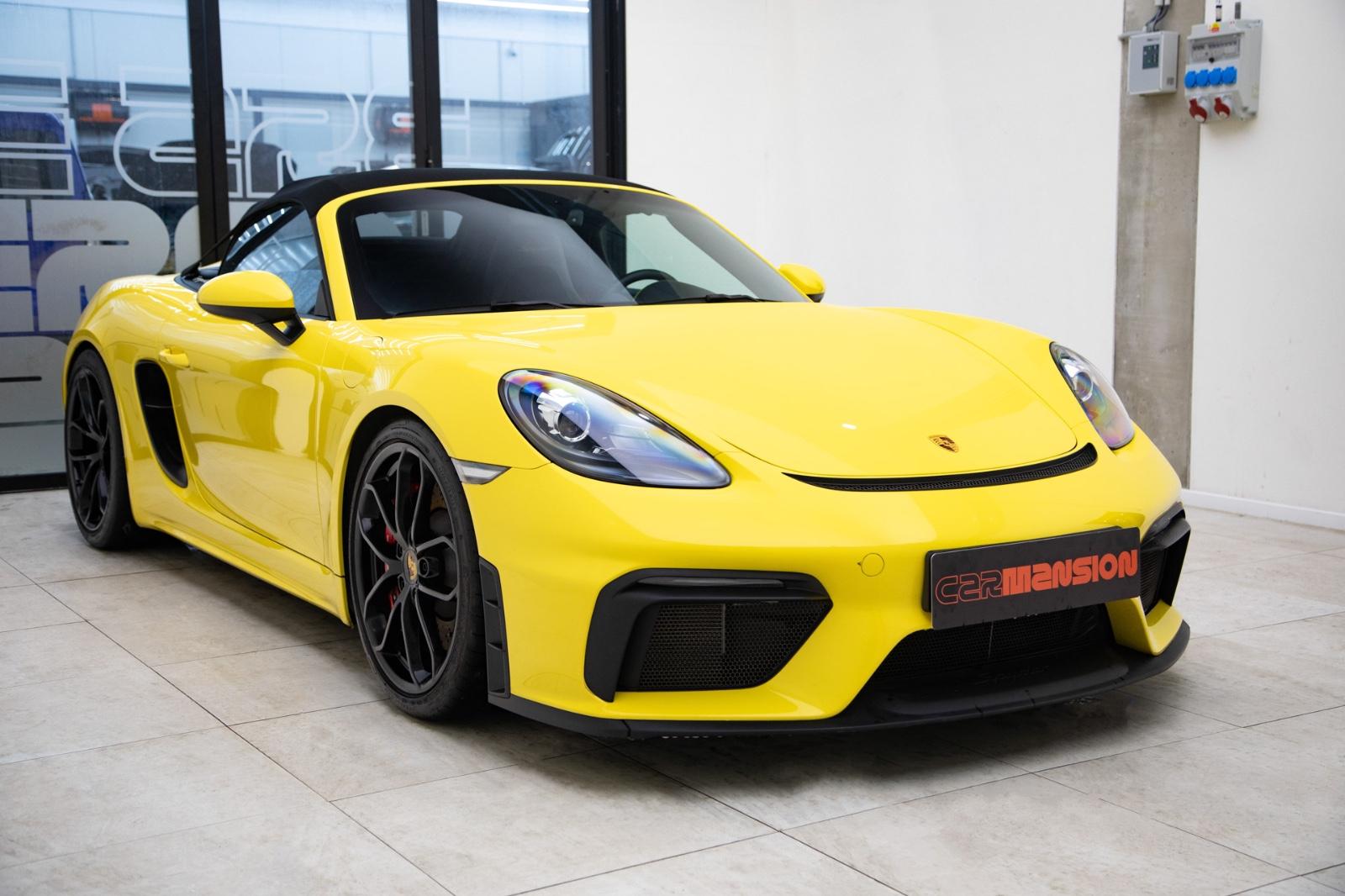 Porsche 718 Spyder 4.0 PDK/Carbon/Approved2027/Chrono