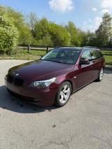 BMW E61 530d, 235 PS in Barbera Rot Metall... - BMW 530: E61