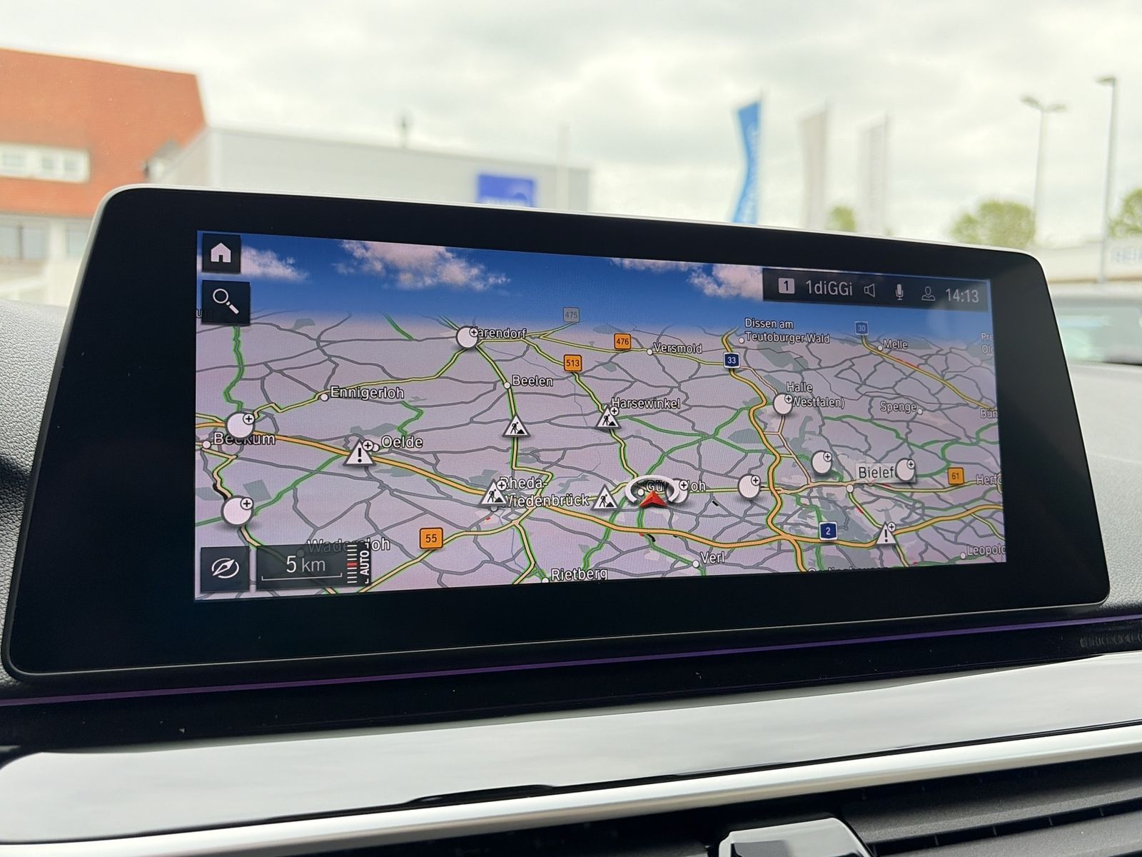 BMW 540i SportLine HeadUp DriAsPl Harman Adapt-Fahr  foto 17