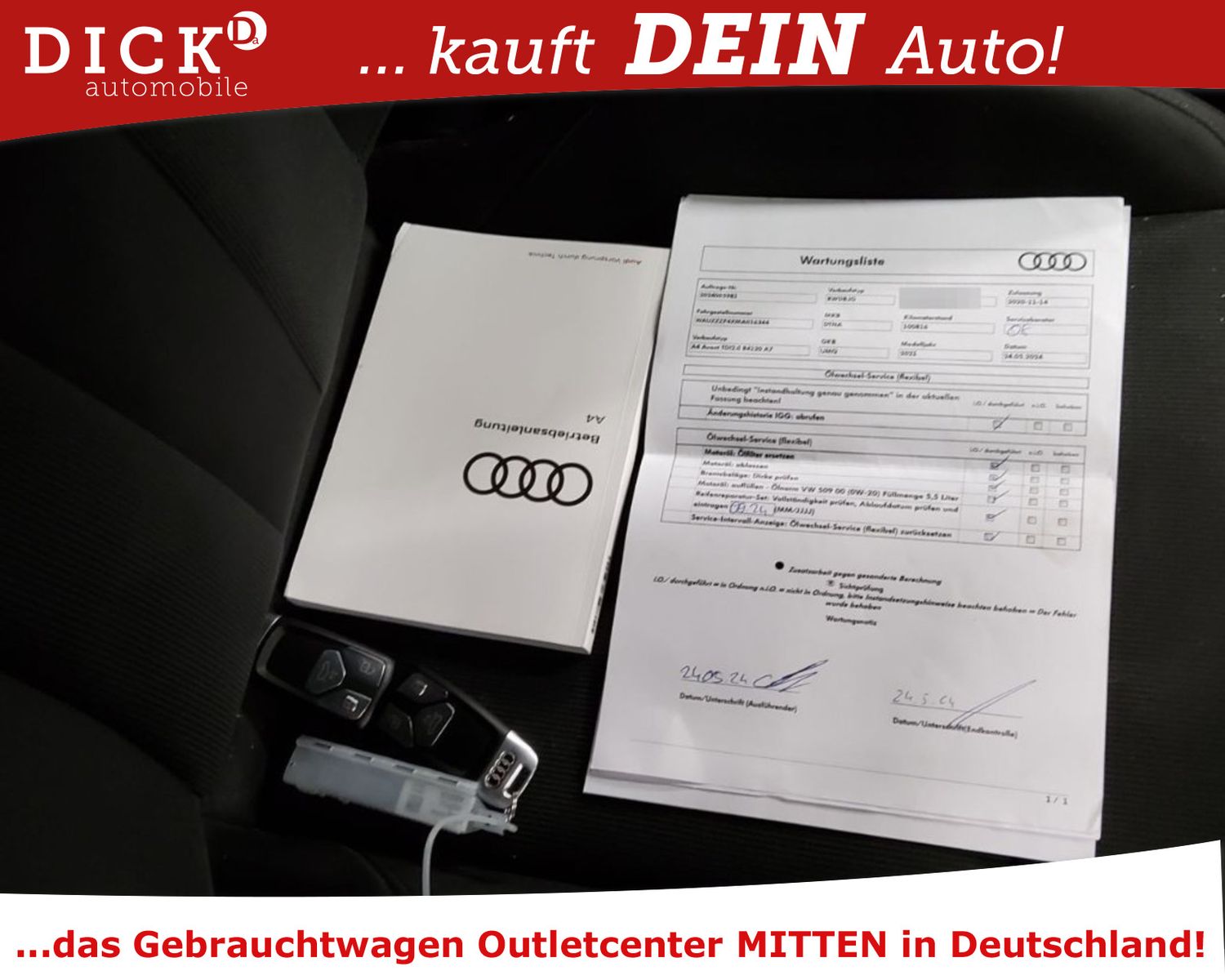 Fahrzeugabbildung Audi A4 Av 35d S-Tr  LED/NAVI/PANO/SHZ/MEMO/RFK/8Fa