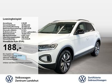 Volkswagen Leasingangebot: Volkswagen T-Roc 1.0 TSI Life 2xKlima ACC DynLicht KlimaA