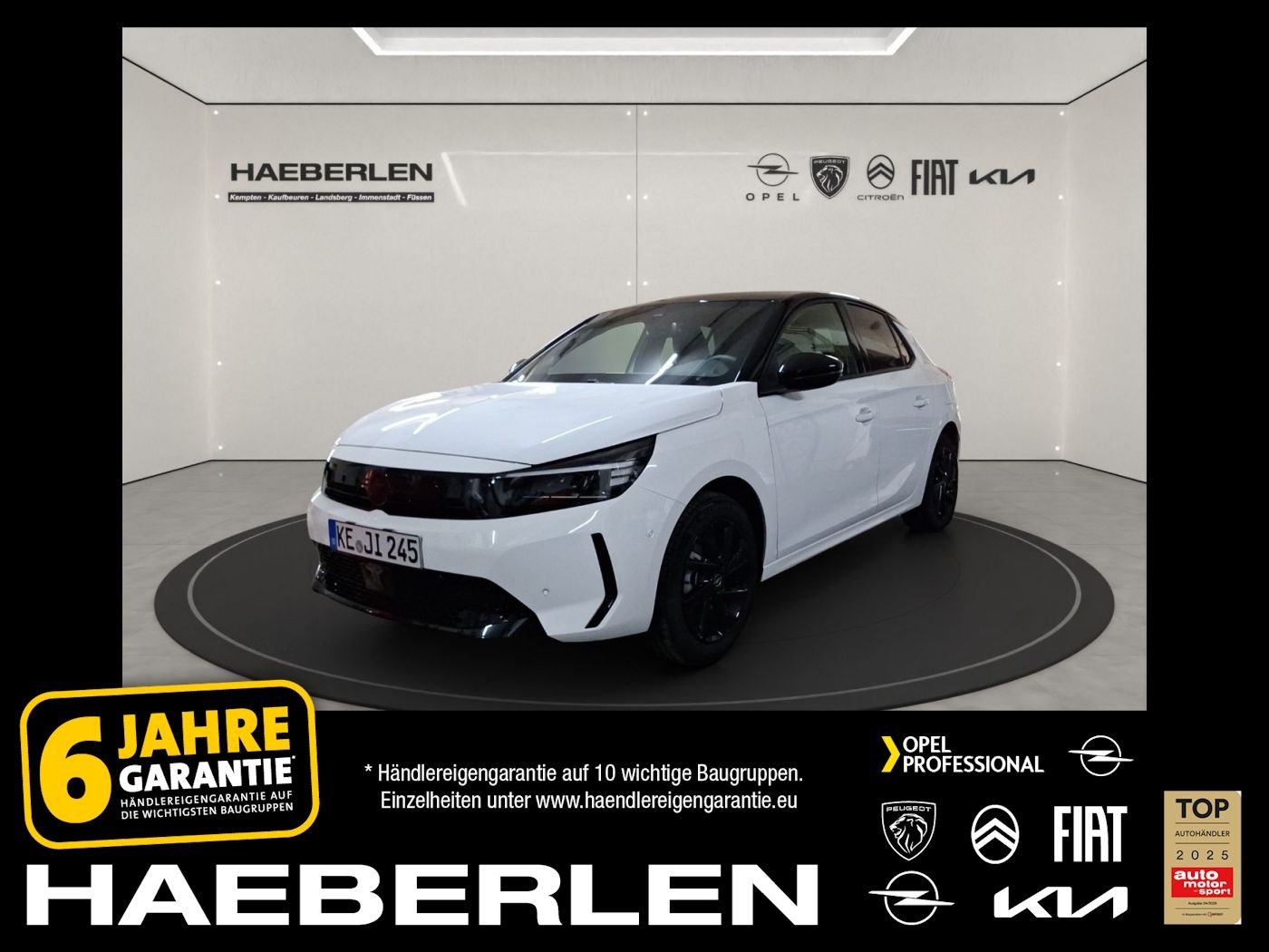 Opel Corsa F 1.2 Turbo Vorführwagen Einzelfahrzeug PD