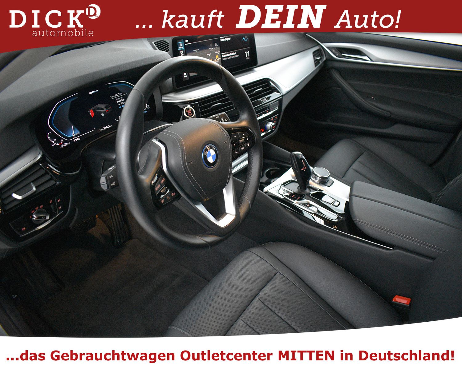 BMW 530e T Aut. PANO+VIRTU+KAMER+PROF+LEDER+SHZ+M18" - Image 11