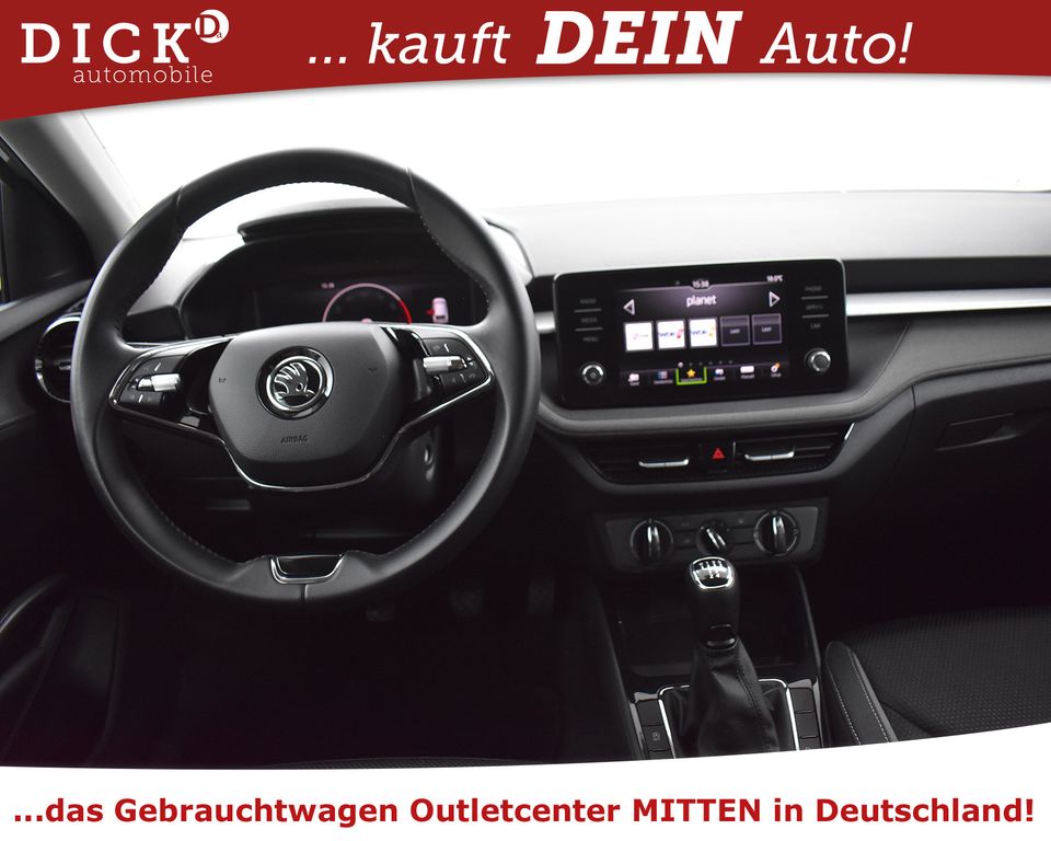 Skoda Fabia 1.0 TSI Tour VIRTU+LED+AHK+PDC+TEMP+DAB+LM