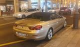 BMW 650i Cabrio - - silberne BMW 650