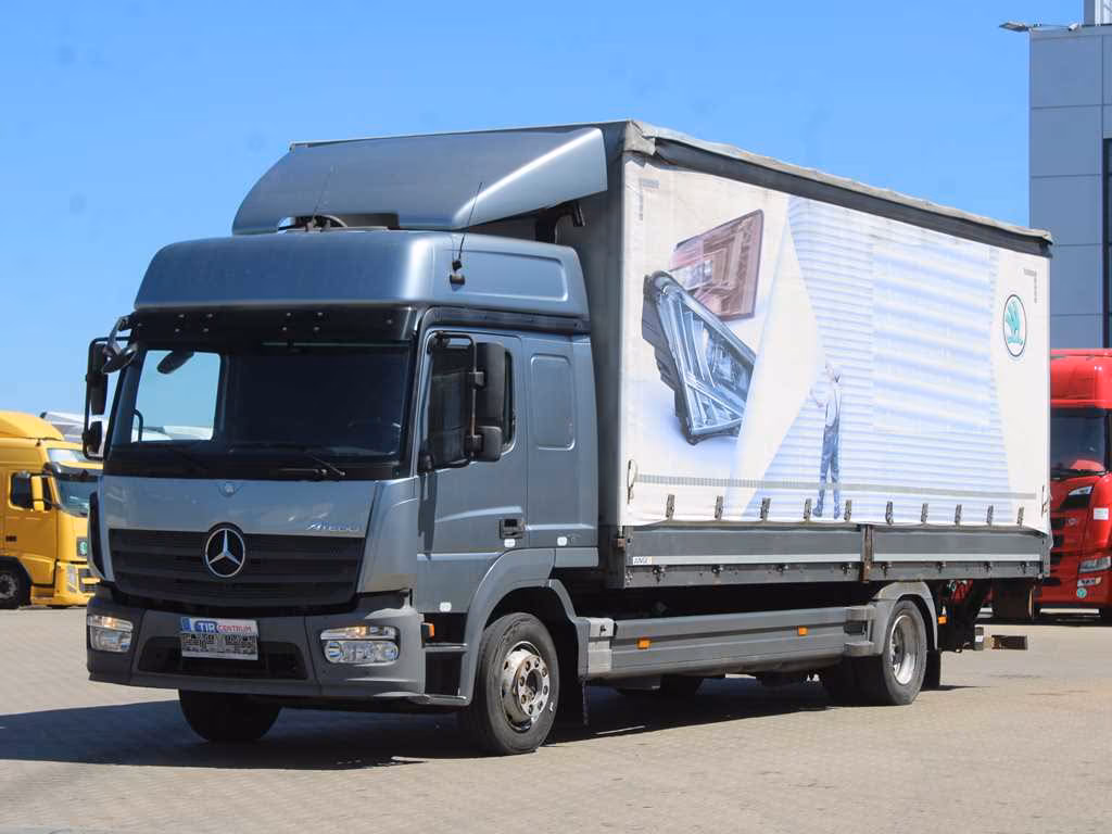 Mercedes-Benz ATEGO 1224, EURO 6, SIDEWALLS, TAIL LIFT