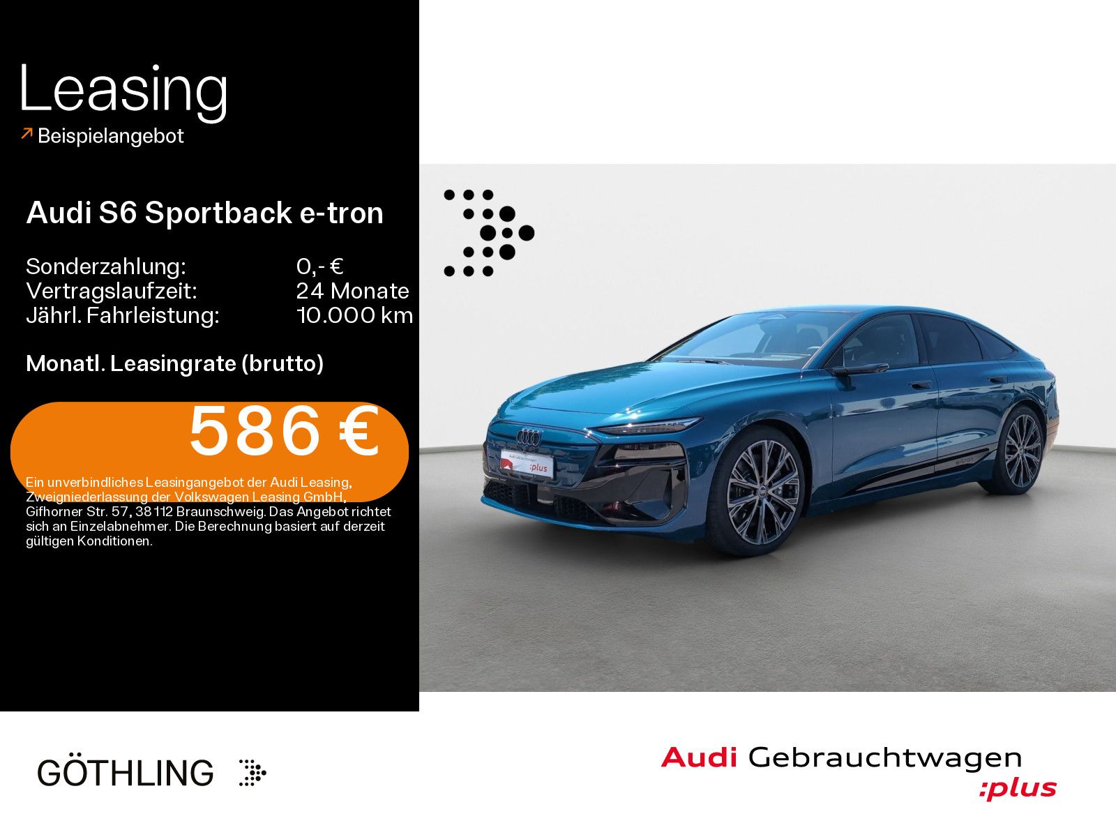 Audi S6 Sportback e-tron S line edition one*Air*B&O*A