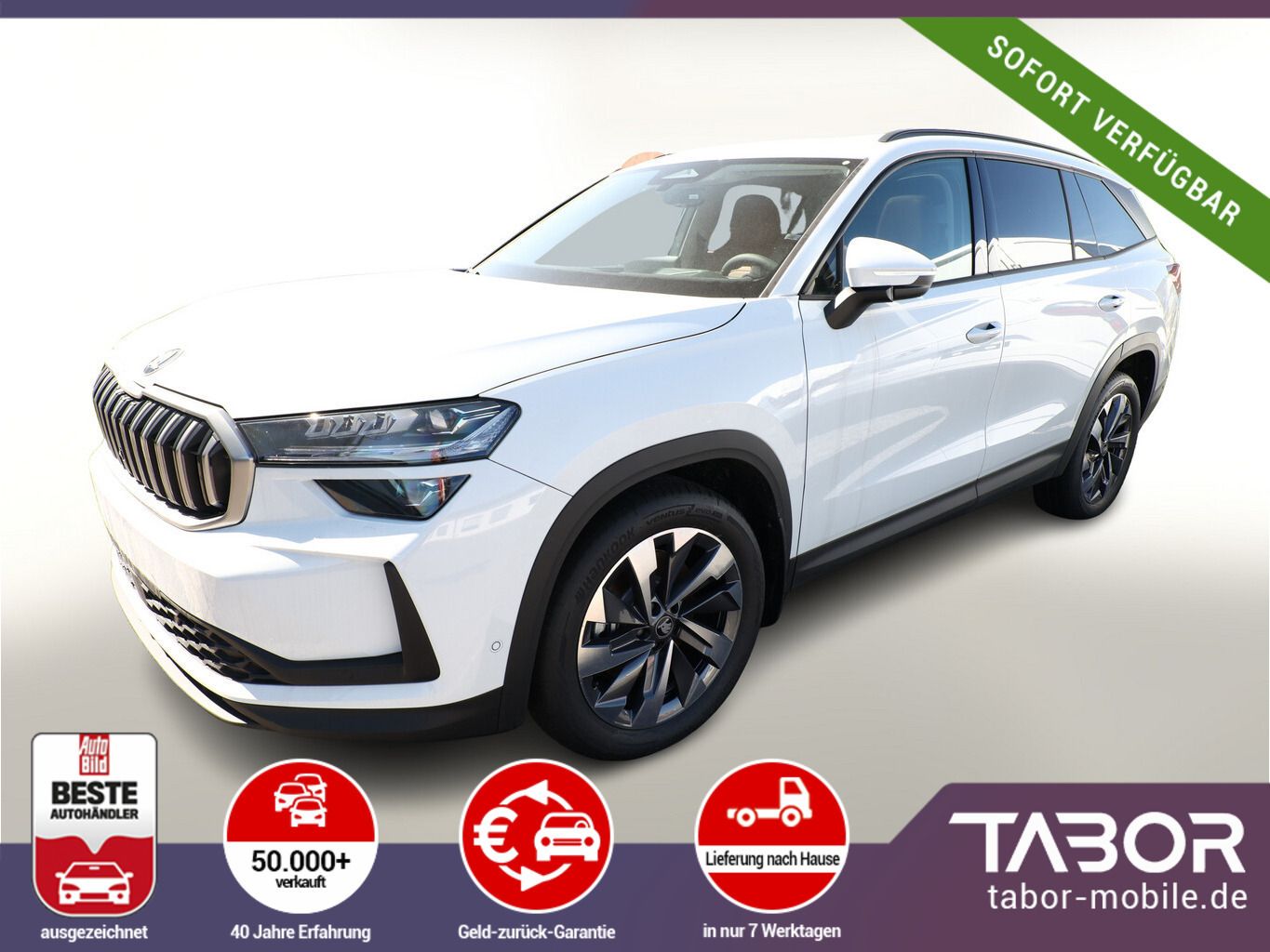 Skoda Kodiaq Select Pano Leder AHK 7S HUD UVP-25%*
