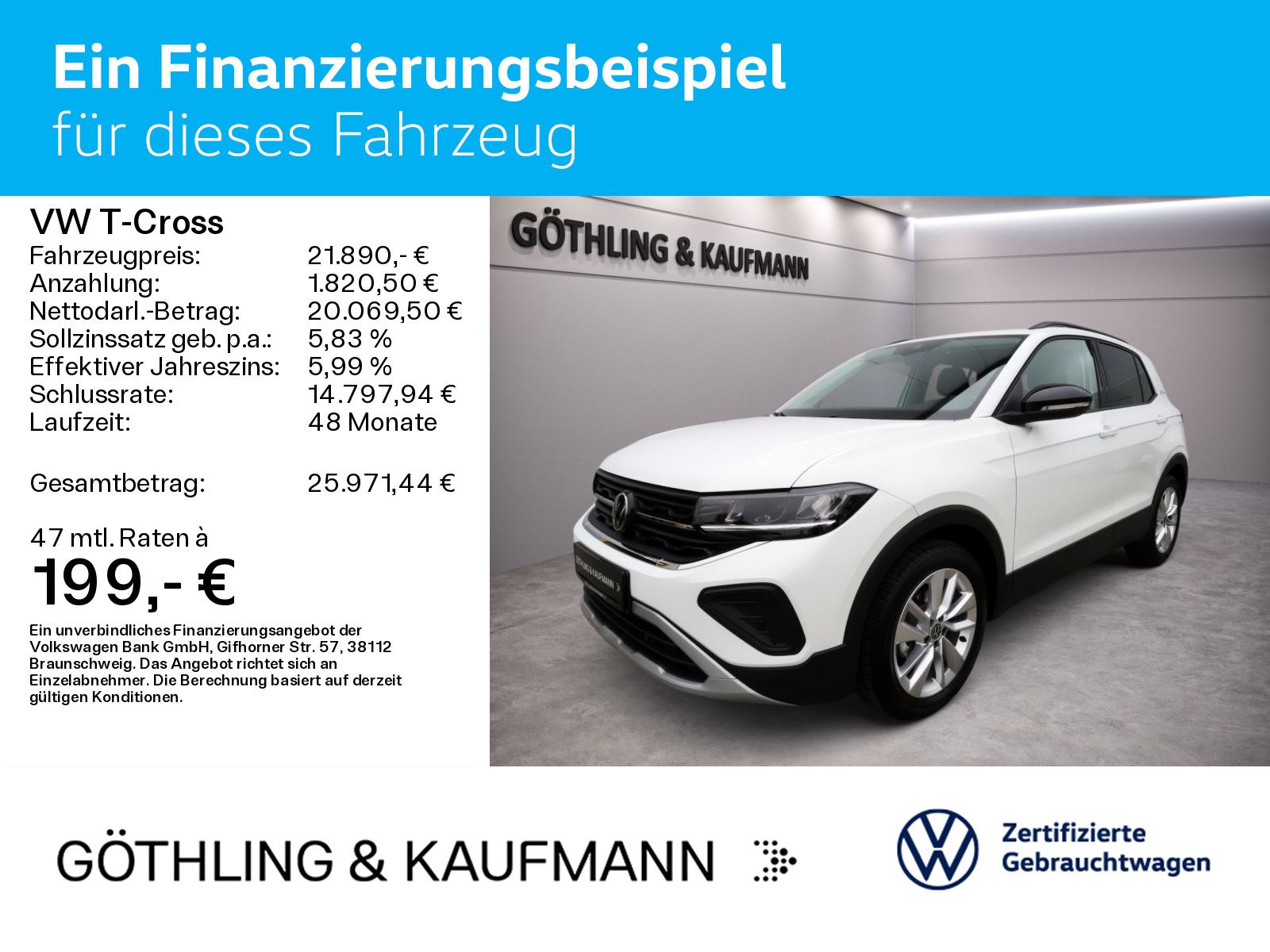 Volkswagen T-Cross Life 1.0 TSI DSG NAVI KAM SHZ APP 17ZOLL foto 2
