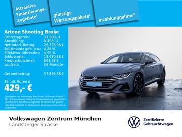 Volkswagen Arteon Shooting Brake 2,0 TSI R-Line ACC IQ.Ligh