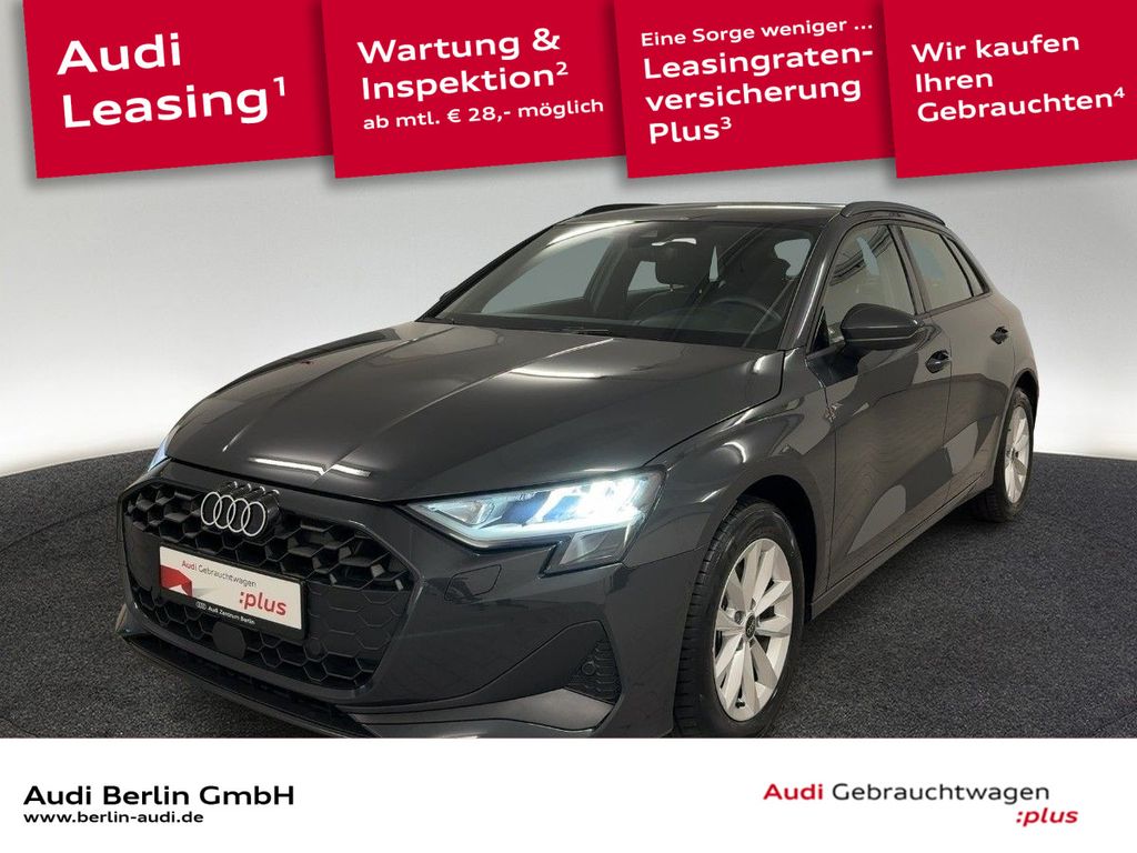 A3 Sportback 30 TDI 6-G. LED RFK NAVI PDC VIRTC