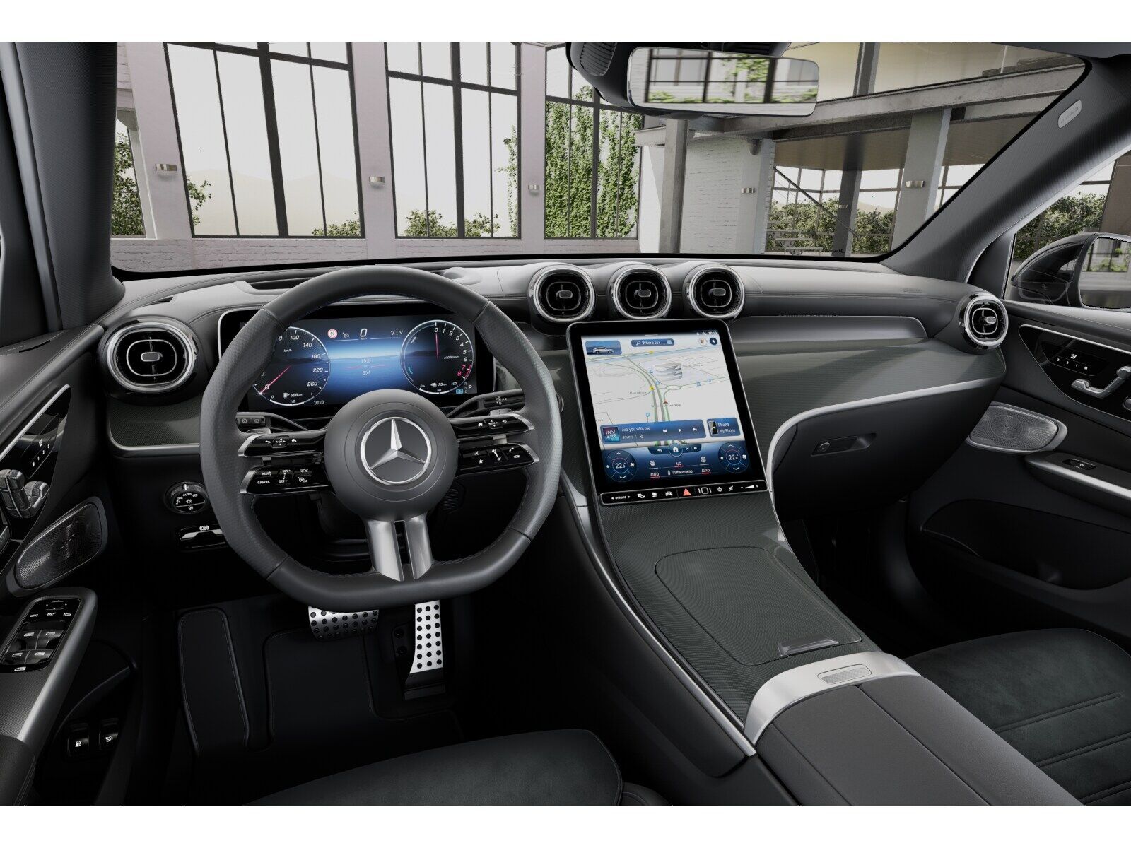 Mercedes-Benz GLC 300 e 4M AMG BURM NIGHT MEMO 360 AHK DISTR foto 5