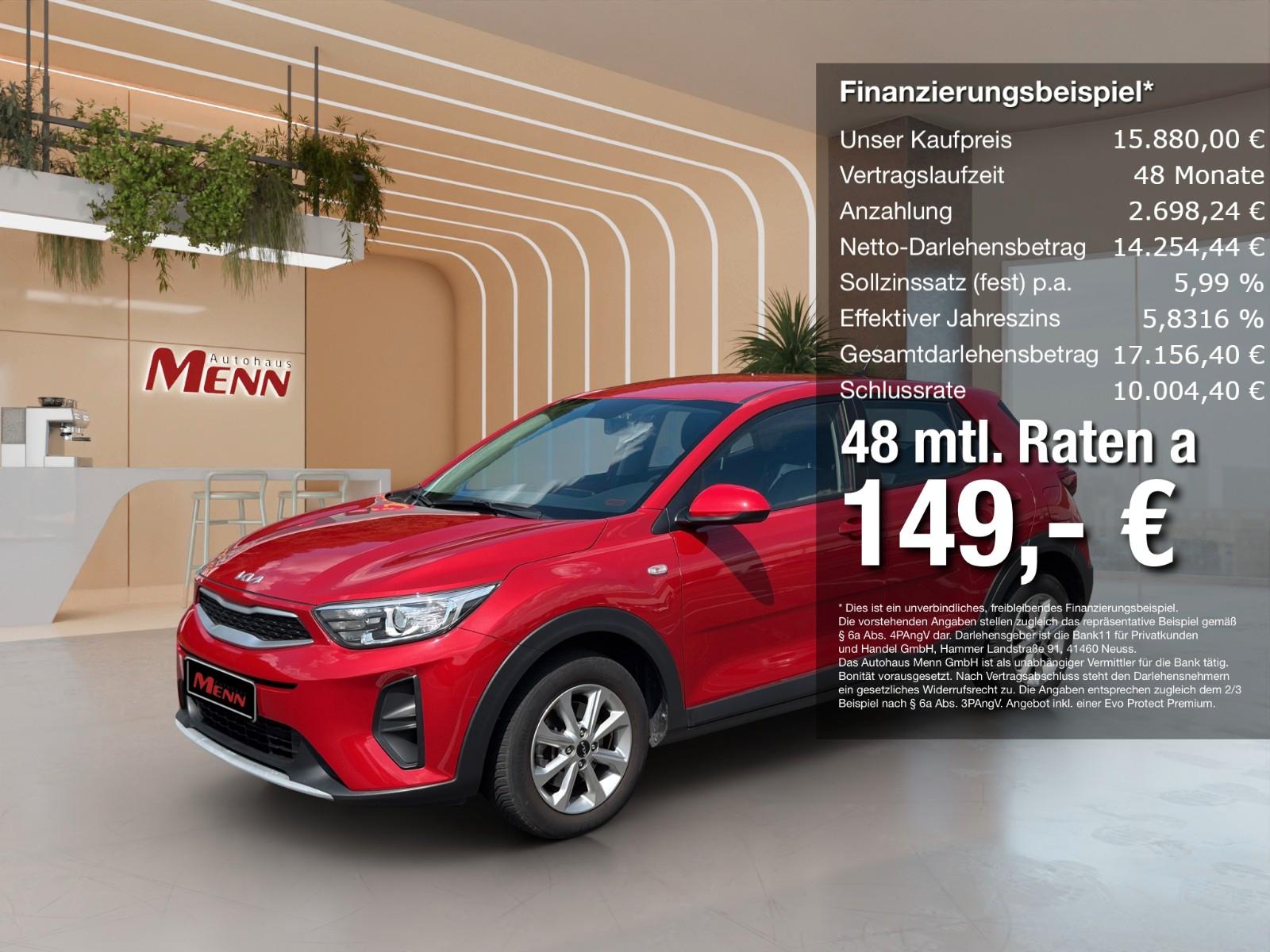 Kia Stonic 1.0 T Edition7 Klimaanlage Bluetooth