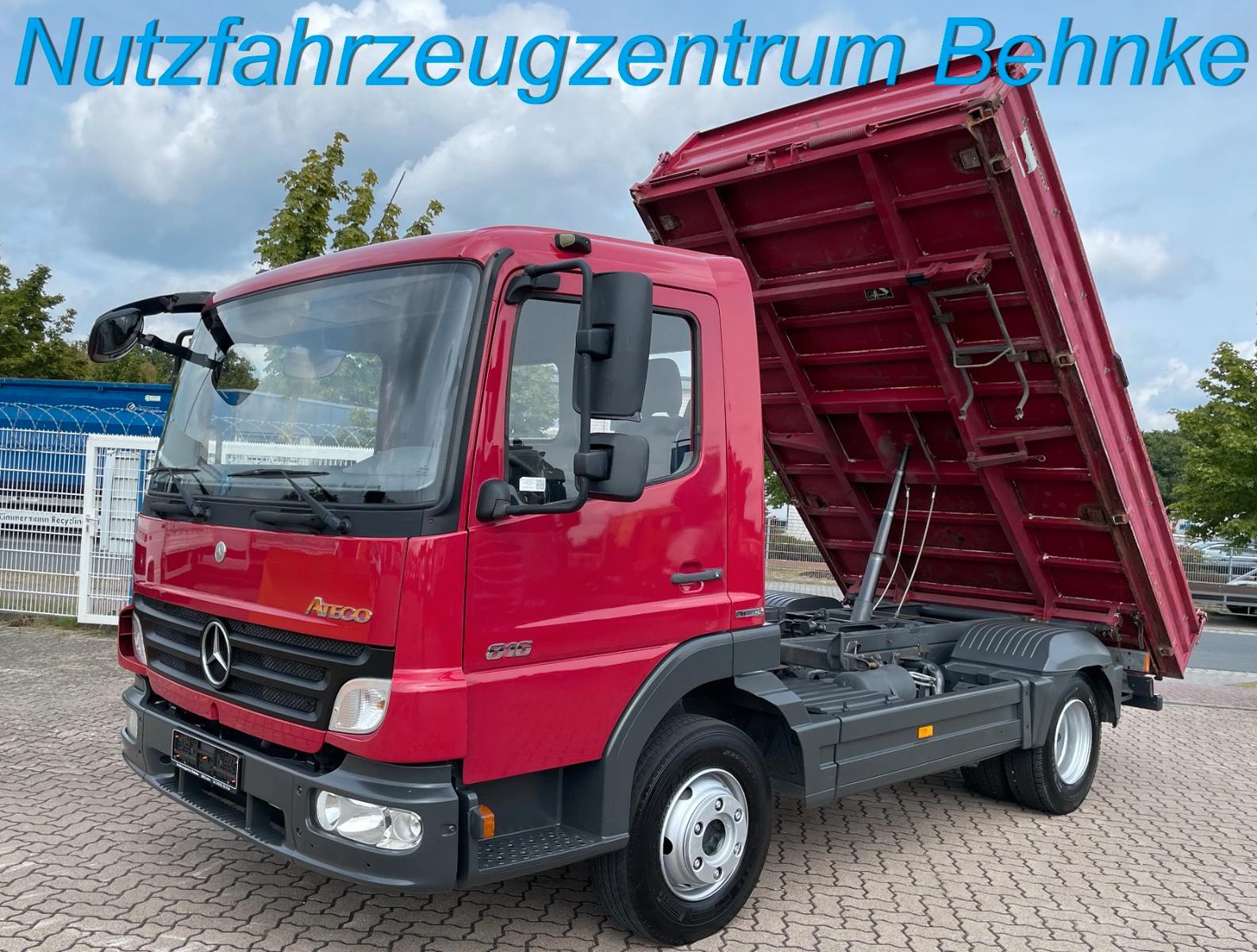 Mercedes-Benz Atego 816 BB/ Meiller/ 2x AHK/ Org. KM/ NL 3.1 t