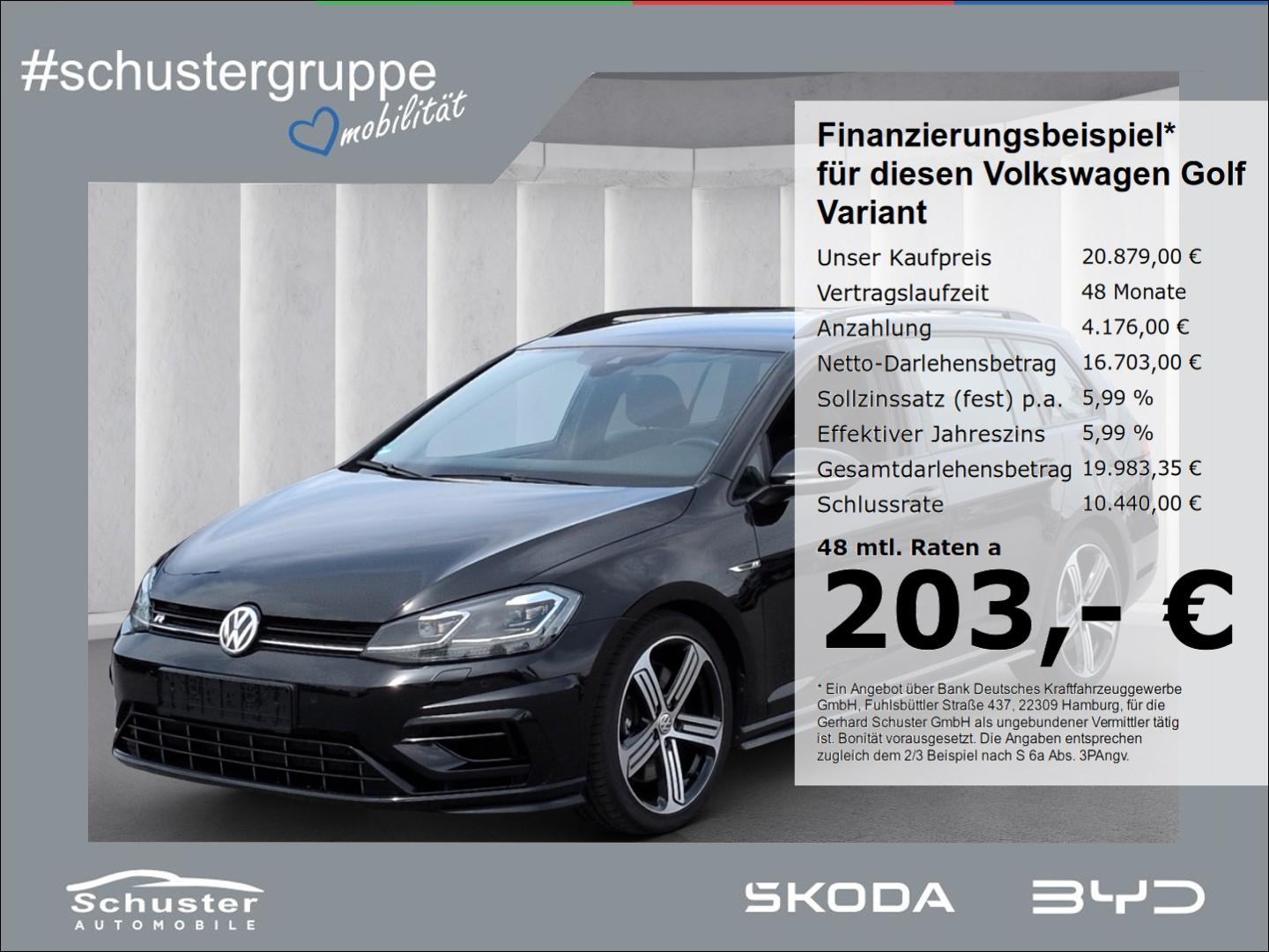 Volkswagen Golf Variant VII R 4Mot 2.0TSI*DSG LED ACC Navi