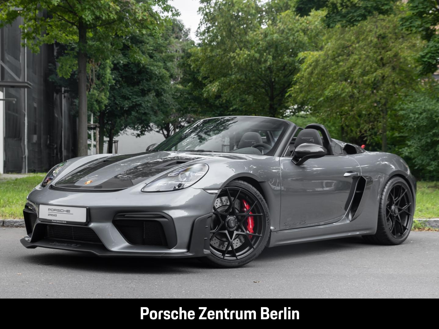 Porsche Boxster 718 Spyder RS Liftsystem-VA Weissach-Paket Sport