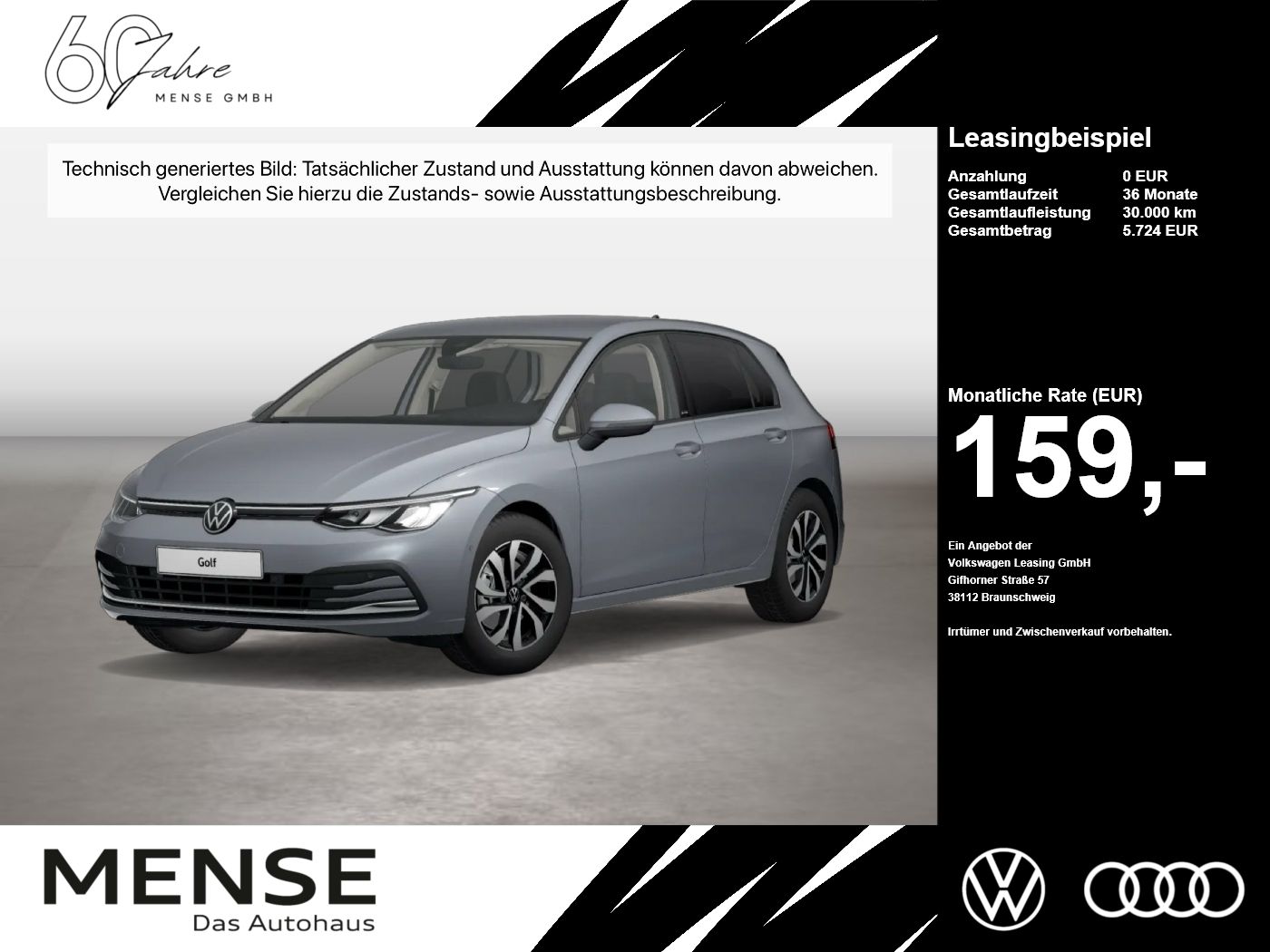 Volkswagen Golf VIII 1.0 eTSI DSG Life Active CarPlay ACC