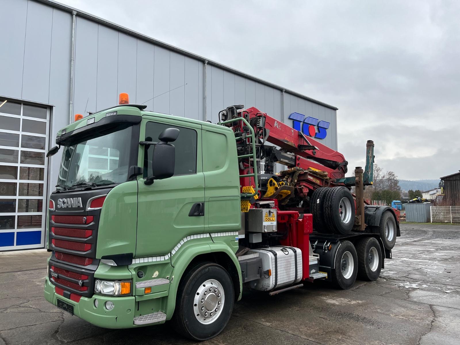 Scania R 580 6x4 Kesla 2124L